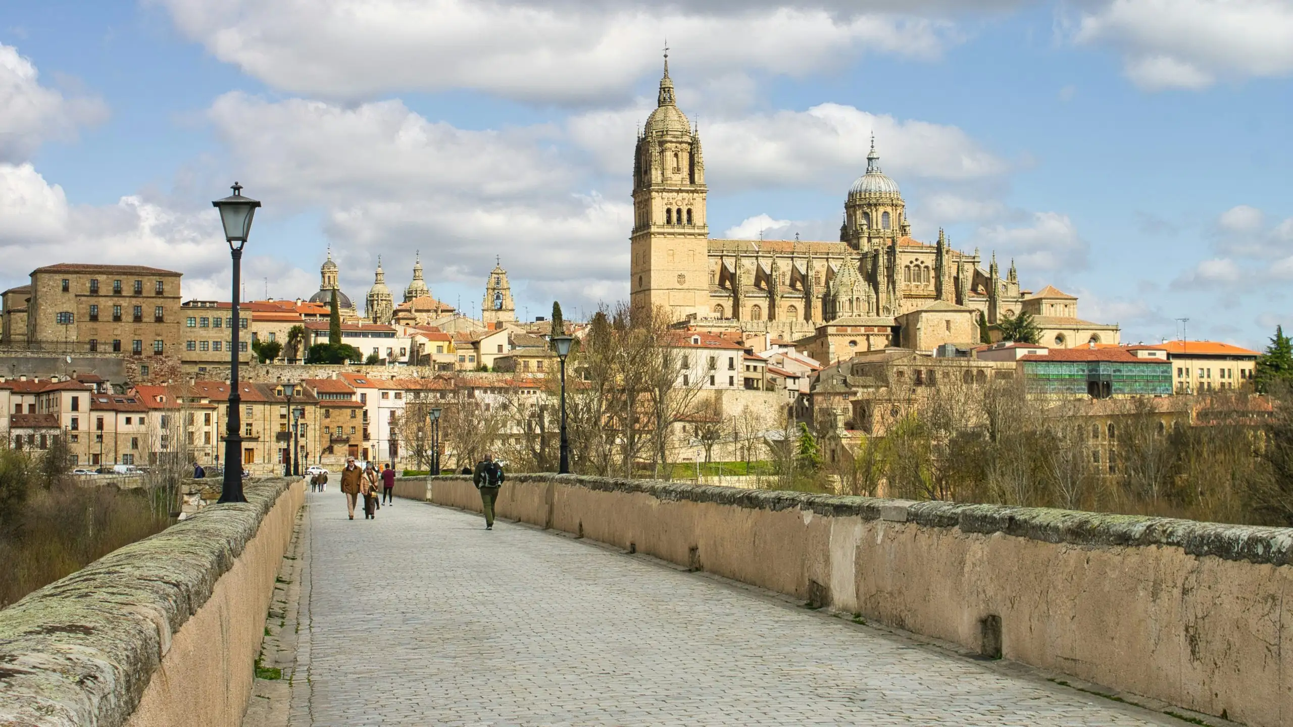 The sandstone architecture of Salamanca